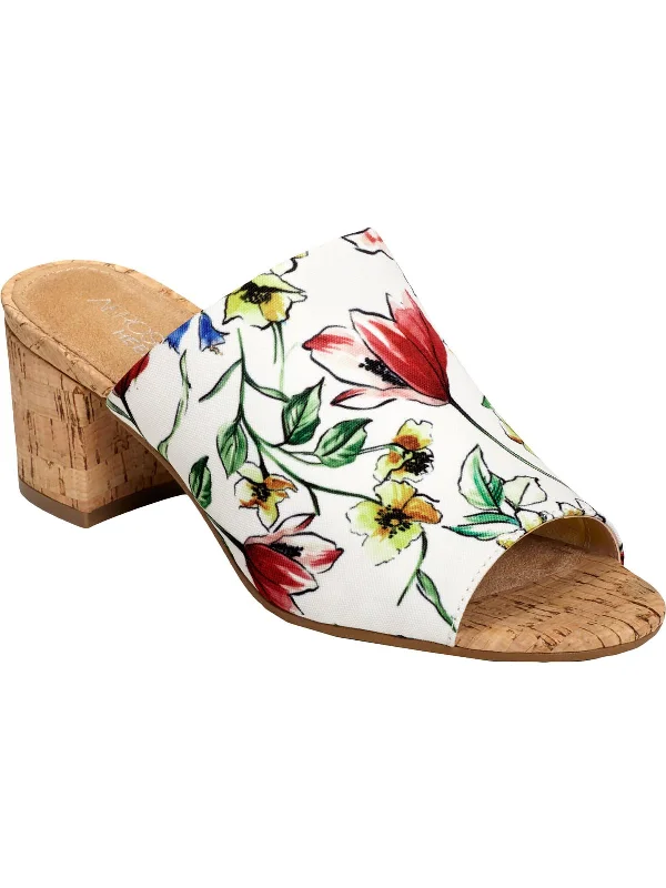 white/multi/floral