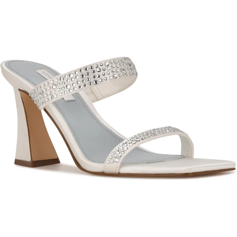 Women's Rhinestone - Embellished Open - Toe Sandals in Silver for a Glamorous Party LookWomen's Rhinestone - Embellished Open - Toe Sandals in Silver for a Glamorous Party LookNine West Womens Darlbh 7 Slip On Rhinestone Heels Women's Rhinestone - Embellished Open - Toe Sandals in Silver for a Glamorous Party LookWomen's Rhinestone - Embellished Open - Toe Sandals in Silver for a Glamorous Party LookNine West Womens Darlbh 7 Slip On Rhinestone Heels