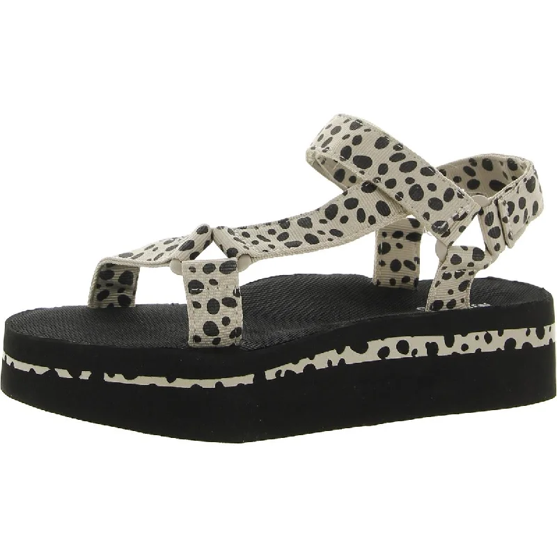 Child - Friendly Women's Sandals with a Secure Buckle in Purple for Moms on the GoNot Rated Womens Cayucos Ankle Strap Slip On Platform Sandals