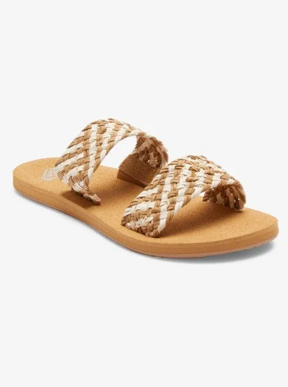 Women's Sandals with a Floral - Printed Upper in Pink for a Feminine Spring LookRoxy Sandals Synthetic Leather Two Strap