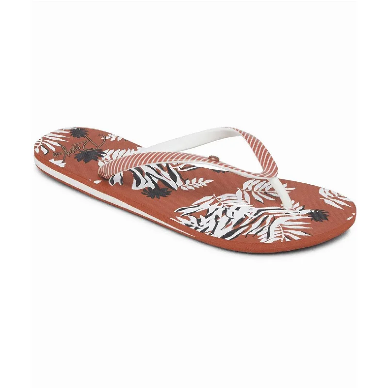 Adjustable Strap Women's Sandals with a Padded Heel in Pink for a Custom FitAdjustable Strap Women's Sandals with a Padded Heel in Pink for a Custom FitRoxy Womens Portofino II Thong Rubber Flip-Flops