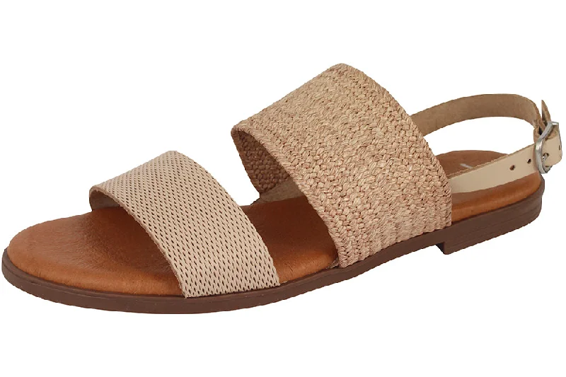 Lightweight Women's Mesh - Paneled Sandals in Yellow for Breathability3200 - BEIGE DIAMOND