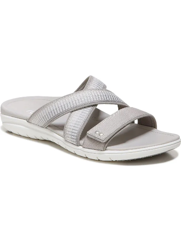 Anti - Slip Women's Sandals with a Grooved Sole in Green for Outdoor AdventuresAnti - Slip Women's Sandals with a Grooved Sole in Green for Outdoor AdventuresSAGE Womens Slip On Casual Slide Sandals