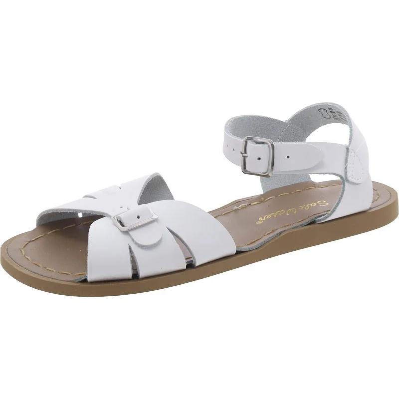 Lightweight Women's Mesh - Paneled Sandals in Yellow for BreathabilitySalt Water Sandals Womens SW CLASSIC Leather Strappy Ankle Strap