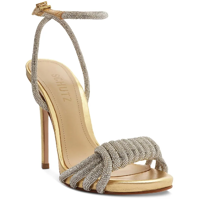 Sustainable Women's Recycled Material Sandals in Beige for Eco - Conscious ShoppersSchutz Womens Jewell Knot Adjustable Slingback Sandals Sustainable Women's Recycled Material Sandals in Beige for Eco - Conscious ShoppersSchutz Womens Jewell Knot Adjustable Slingback Sandals