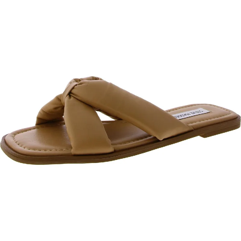 Lightweight Women's Mesh - Paneled Sandals in Yellow for BreathabilitySteve Madden Womens Padded Insole Slip On Flip-Flops