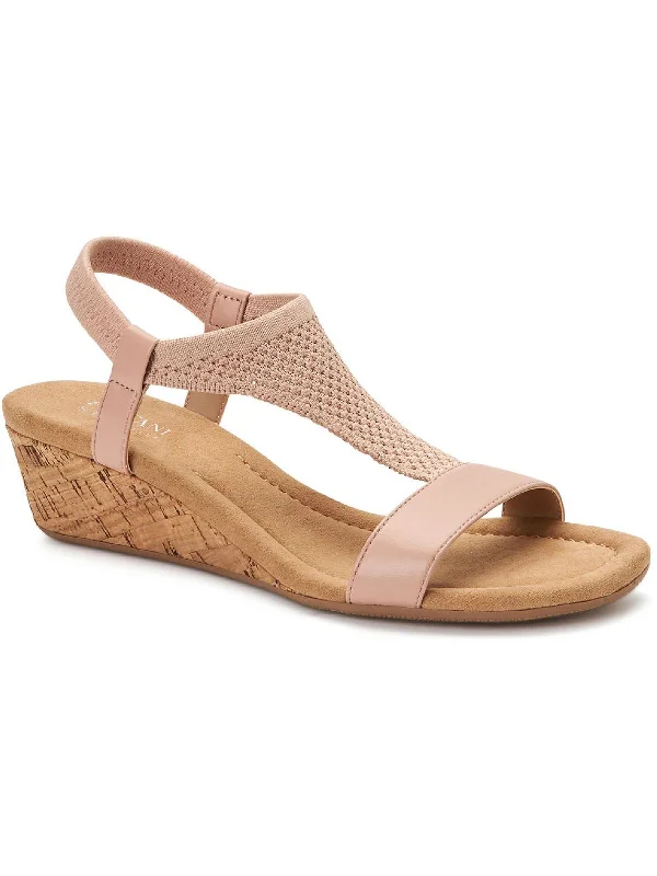 Women's Thong Sandals with a Beaded Design in Multicolor for a Beachy AestheticVacanzaa Womens T-Strap Wedge Sandals