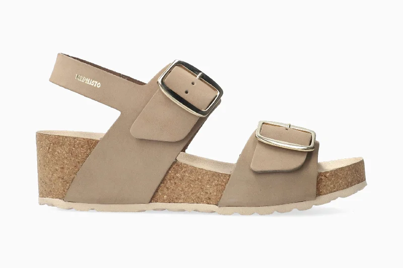 Women's Flat Slide Sandals with a Memory Foam Insole in White for All - Day ComfortWomen's Flat Slide Sandals with a Memory Foam Insole in White for All - Day ComfortViolett - Light Taupe