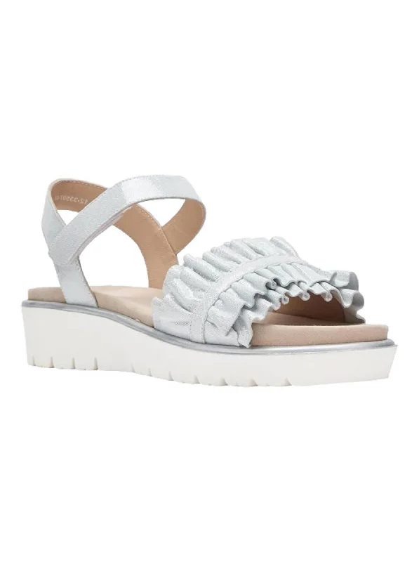 Women's Thong Sandals with a Beaded Design in Multicolor for a Beachy AestheticWomen's Benton High Soft Sandal In White
