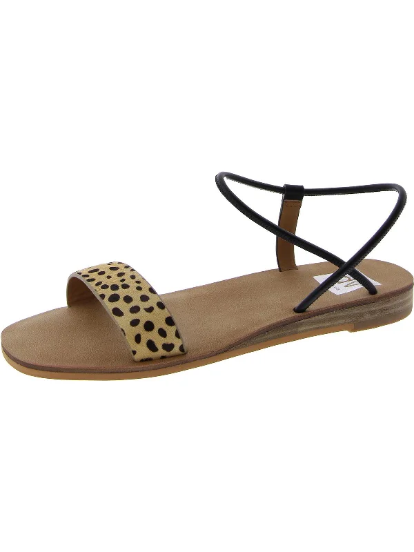 Waterproof Women's Rubber Beach Sandals with Arch Support in Blue for Water ActivitiesWomens Calf Hair Ankle Strap Slingback Sandals Waterproof Women's Rubber Beach Sandals with Arch Support in Blue for Water ActivitiesWomens Calf Hair Ankle Strap Slingback Sandals