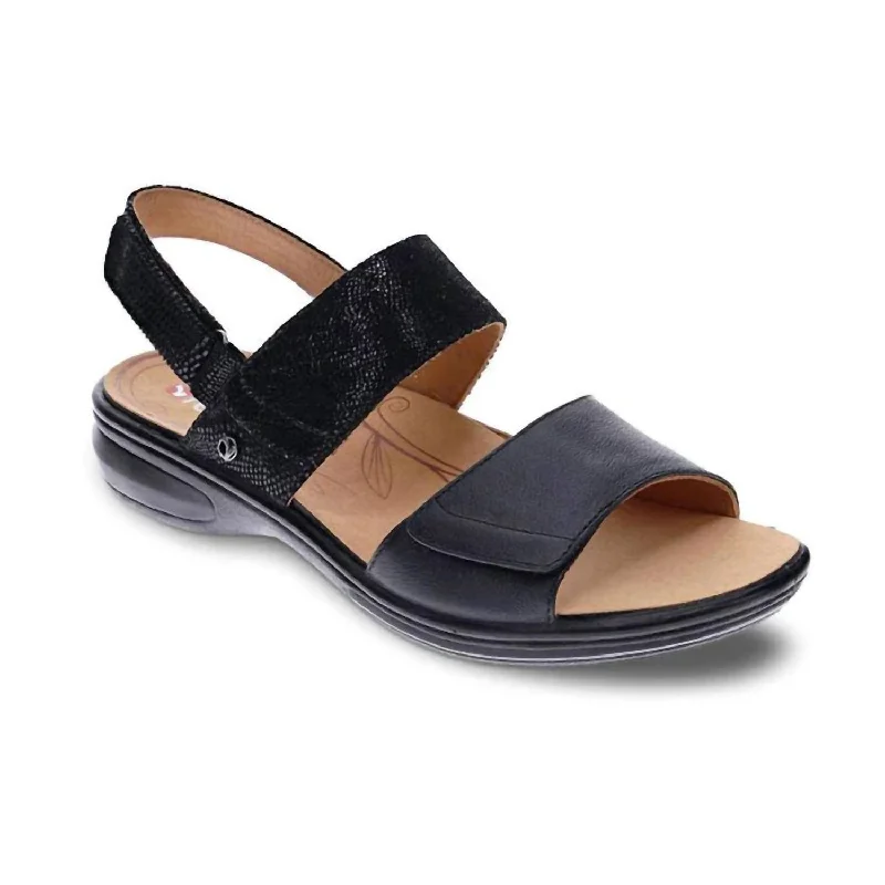 Shock - Absorbing Women's Sandals with a Soft Insole in Black for Active LifestylesShock - Absorbing Women's Sandals with a Soft Insole in Black for Active LifestylesWomen's Como Sandal In Black Lizard Shock - Absorbing Women's Sandals with a Soft Insole in Black for Active LifestylesShock - Absorbing Women's Sandals with a Soft Insole in Black for Active LifestylesWomen's Como Sandal In Black Lizard