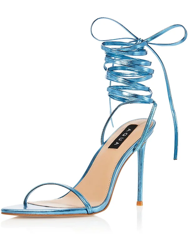 Elastic - Strap Women's Sandals with a Padded Toe in Teal for Easy On - and - OffElastic - Strap Women's Sandals with a Padded Toe in Teal for Easy On - and - OffWomens Faux Leather Ankle Tie Slingback Sandals Elastic - Strap Women's Sandals with a Padded Toe in Teal for Easy On - and - OffElastic - Strap Women's Sandals with a Padded Toe in Teal for Easy On - and - OffWomens Faux Leather Ankle Tie Slingback Sandals