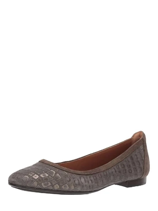 Adjustable Strap Women's Sandals with a Padded Heel in Pink for a Custom FitWomen's Maretto Flat Sandals In Grey