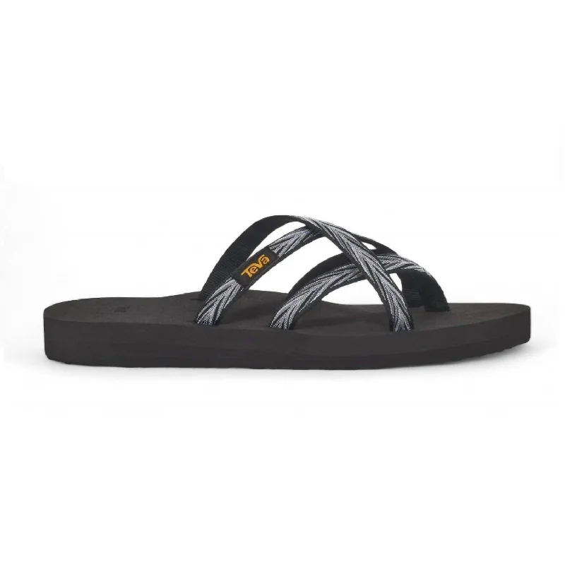Waterproof Women's Rubber Beach Sandals with Arch Support in Blue for Water ActivitiesWomen's Olowahu Sandal In Palms Black/white Waterproof Women's Rubber Beach Sandals with Arch Support in Blue for Water ActivitiesWomen's Olowahu Sandal In Palms Black/white