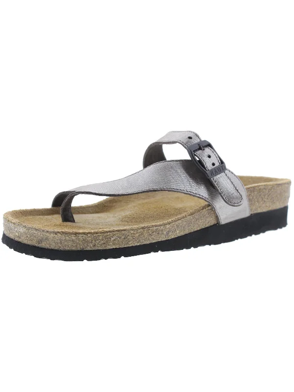 Women's Thong Sandals with a Beaded Design in Multicolor for a Beachy AestheticWomens Toe Loop Slip On Slide Sandals