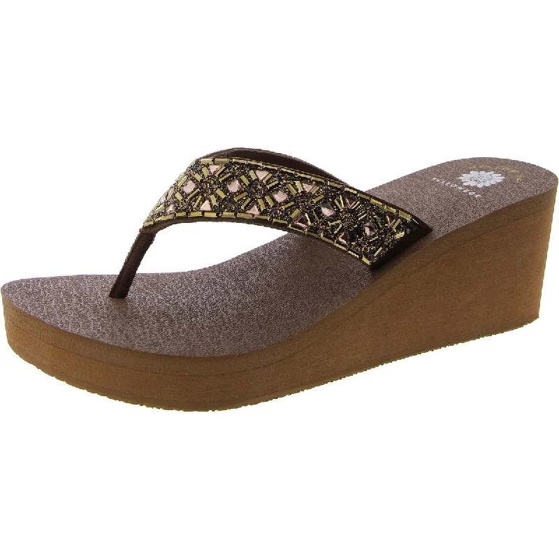 Women's Strappy Gladiator Sandals with Buckle Closures in Tan for a Boho LookYellow Box Womens Thong Leather Slide Sandals