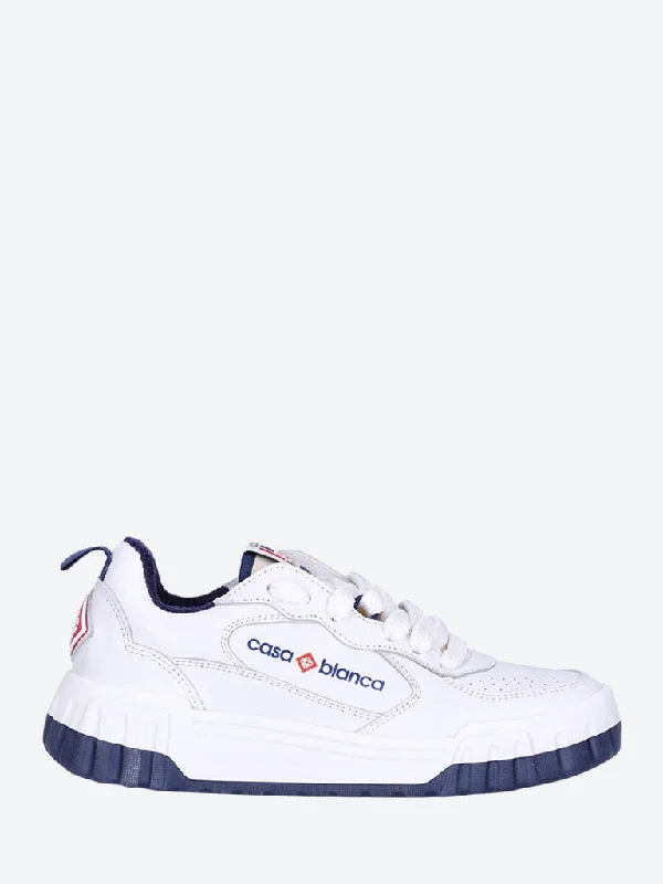 Low - Top Women's Tennis Sneakers in Bright Neon for a Pop of Color on the CourtLeather court sneaker Low - Top Women's Tennis Sneakers in Bright Neon for a Pop of Color on the CourtLeather court sneaker