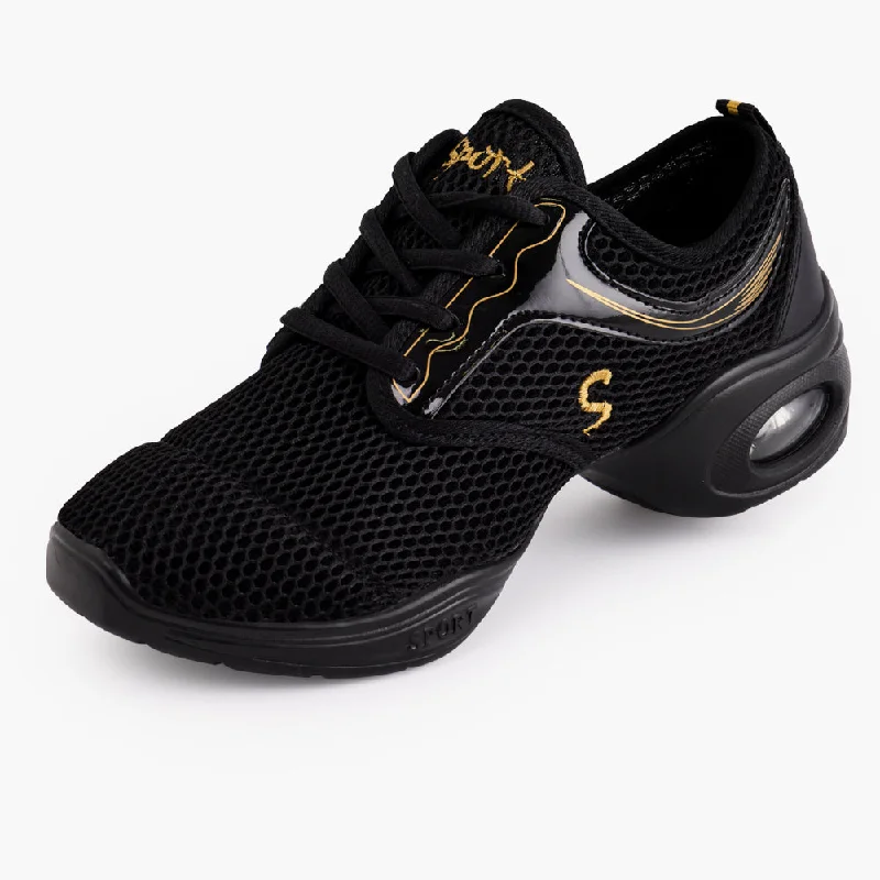 Women's Sneakers with Adjustable Straps for a Customized Fit During High - Impact ExercisesWomen's Jazz Shoes Lace-up Dance Sneakers Women's Sneakers with Adjustable Straps for a Customized Fit During High - Impact ExercisesWomen's Jazz Shoes Lace-up Dance Sneakers