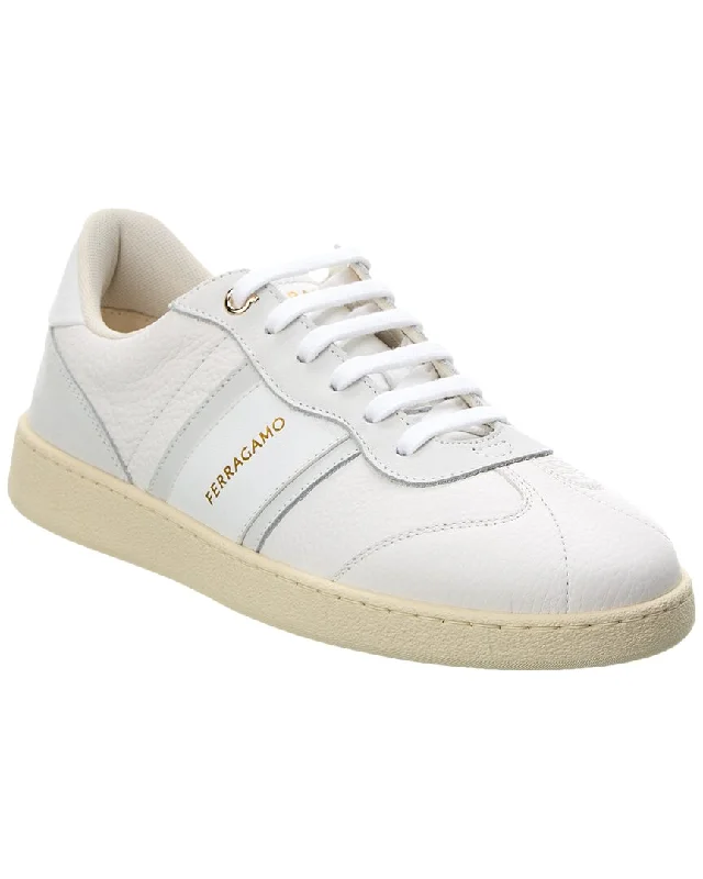 Vegan - Friendly Women's Sneakers Made from Recycled Materials for an Eco - Conscious ChoiceFerragamo Achille Leather Sneaker Vegan - Friendly Women's Sneakers Made from Recycled Materials for an Eco - Conscious ChoiceFerragamo Achille Leather Sneaker