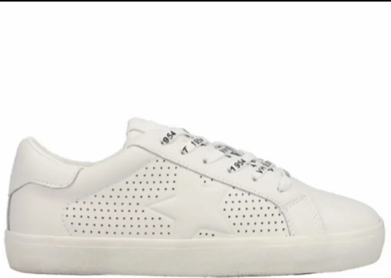 Breathable Mesh Women's Running Sneakers with Reflective Trim for Nighttime JoggingGadol Sneakers In White Breathable Mesh Women's Running Sneakers with Reflective Trim for Nighttime JoggingGadol Sneakers In White
