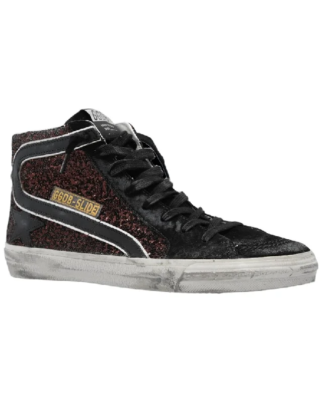 Vegan - Friendly Women's Sneakers Made from Recycled Materials for an Eco - Conscious ChoiceGolden Goose Slide Leather Sneaker Vegan - Friendly Women's Sneakers Made from Recycled Materials for an Eco - Conscious ChoiceGolden Goose Slide Leather Sneaker