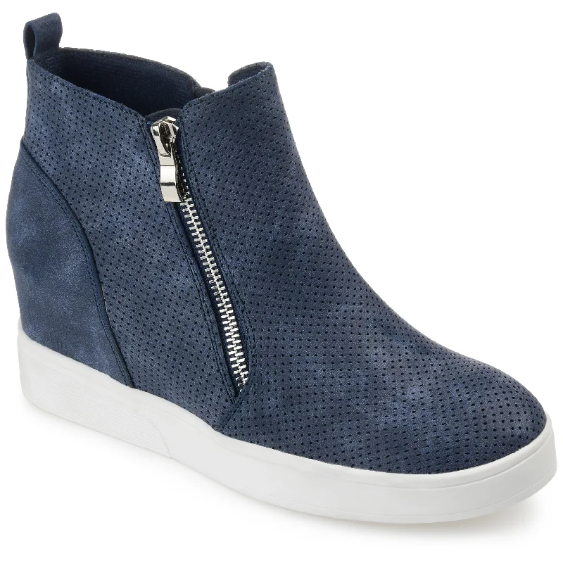 Women's Sneakers with Heel - Stabilizing Technology for Better Balance During RunningJournee Collection Women's Pennelope Sneaker Wedge Women's Sneakers with Heel - Stabilizing Technology for Better Balance During RunningJournee Collection Women's Pennelope Sneaker Wedge