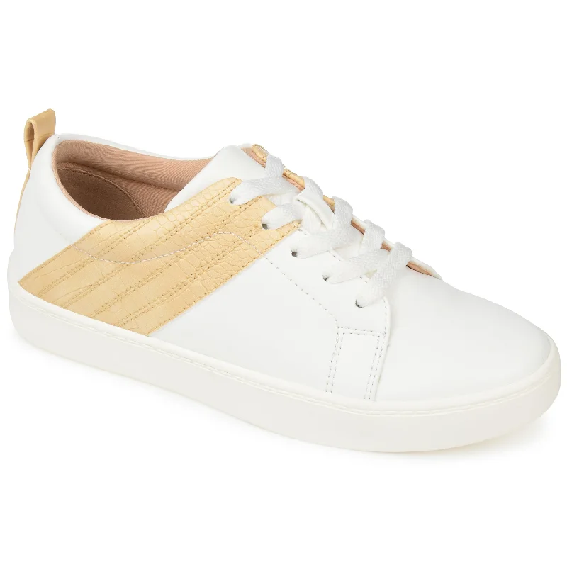Low - Top Women's Tennis Sneakers in Bright Neon for a Pop of Color on the CourtJournee Collection Women's Tru Comfort Foam Raaye Sneakers Low - Top Women's Tennis Sneakers in Bright Neon for a Pop of Color on the CourtJournee Collection Women's Tru Comfort Foam Raaye Sneakers