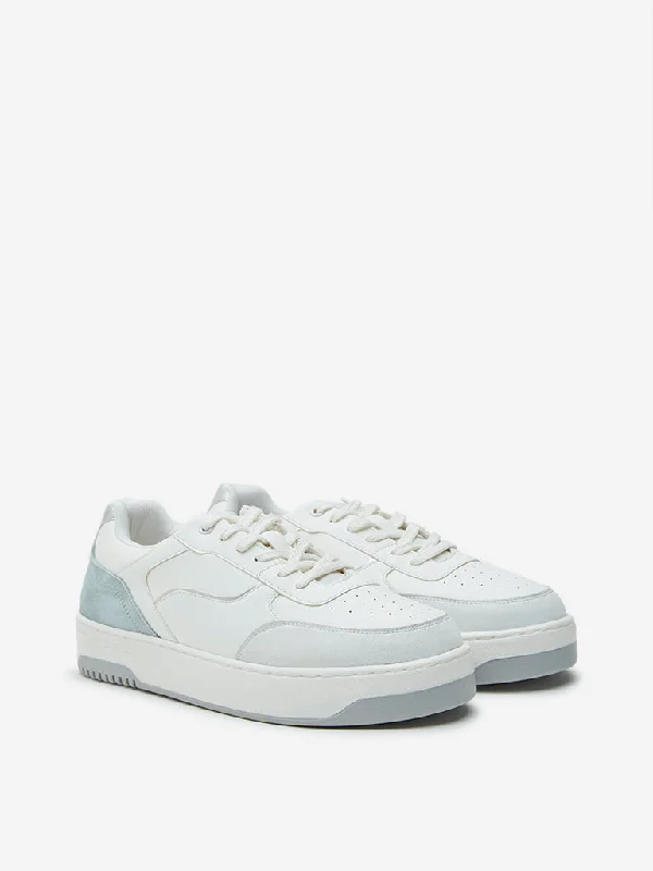 Wide - Width Women's Sneakers for Comfortable Fit for Those with Wider FeetLUNA BLU Blue Colour-Blocked Design Sneakers Wide - Width Women's Sneakers for Comfortable Fit for Those with Wider FeetLUNA BLU Blue Colour-Blocked Design Sneakers
