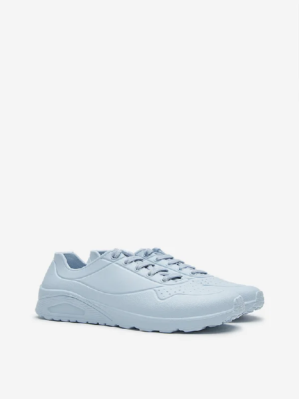 Wide - Width Women's Sneakers for Comfortable Fit for Those with Wider FeetLUNA BLU Light Blue Lace-Up Sneakers Wide - Width Women's Sneakers for Comfortable Fit for Those with Wider FeetLUNA BLU Light Blue Lace-Up Sneakers