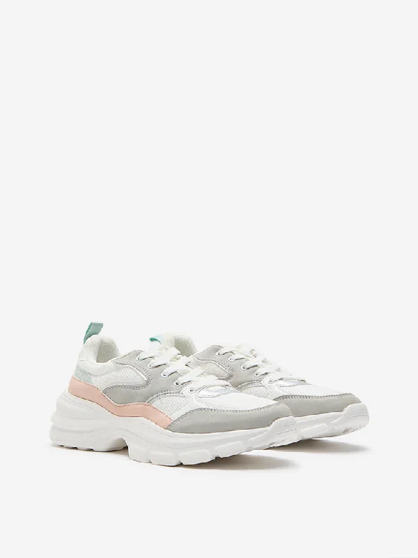 Low - Top Women's Tennis Sneakers in Bright Neon for a Pop of Color on the CourtLUNA BLU Multicolour Sneakers Low - Top Women's Tennis Sneakers in Bright Neon for a Pop of Color on the CourtLUNA BLU Multicolour Sneakers