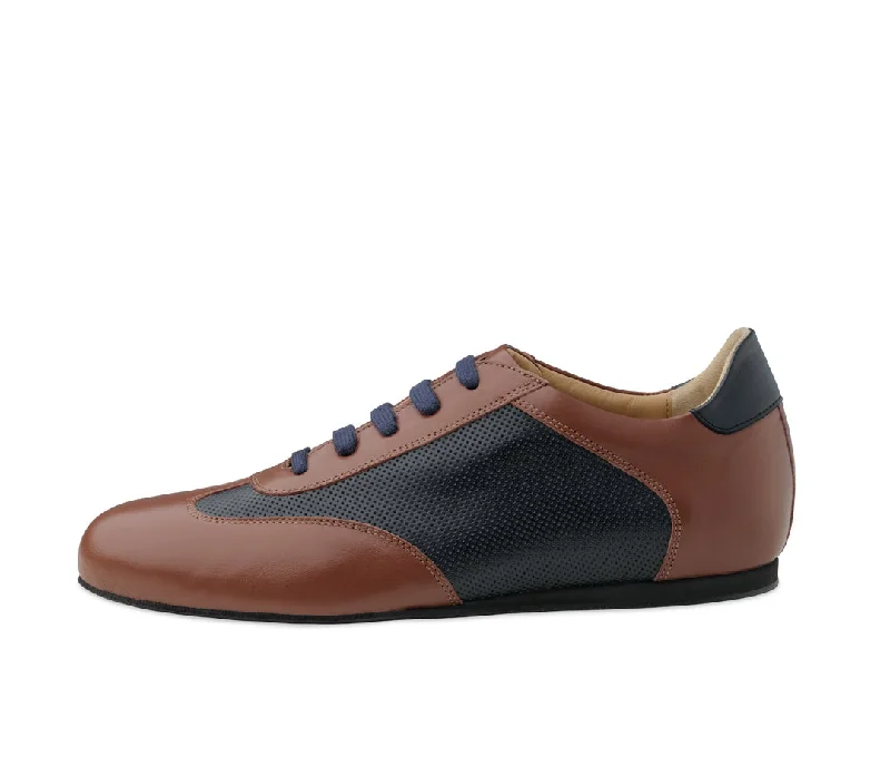 Women's Sneakers with Heel - Stabilizing Technology for Better Balance During RunningWerner Kern Positano Men's Blue/Brown Leather or Blue Suede Social and Practice Dance Sneaker Women's Sneakers with Heel - Stabilizing Technology for Better Balance During RunningWerner Kern Positano Men's Blue/Brown Leather or Blue Suede Social and Practice Dance Sneaker