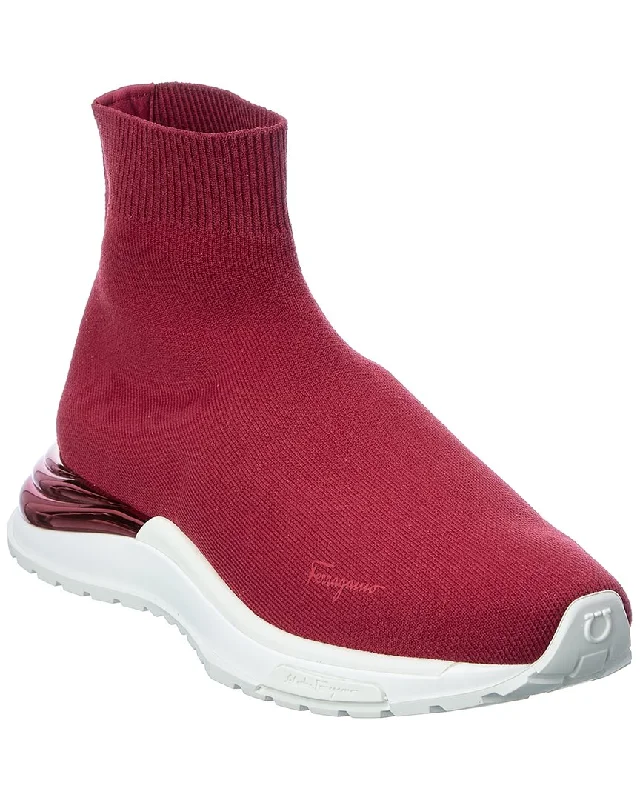 Breathable Mesh Women's Running Sneakers with Reflective Trim for Nighttime JoggingSalvatore Ferragamo Ninette Knit Sock Sneaker Breathable Mesh Women's Running Sneakers with Reflective Trim for Nighttime JoggingSalvatore Ferragamo Ninette Knit Sock Sneaker