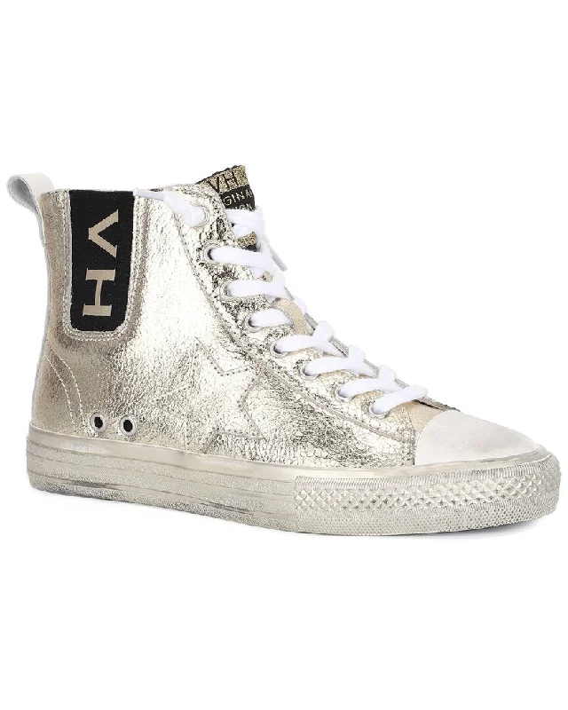 Women's Sneakers with Removable Insoles for Easy Cleaning and CustomizationVintage Havana Alive High 5 Leather Sneaker Women's Sneakers with Removable Insoles for Easy Cleaning and CustomizationVintage Havana Alive High 5 Leather Sneaker