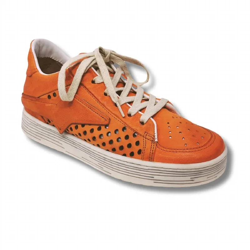 Women's Sneakers with Removable Insoles for Easy Cleaning and CustomizationWomen's Adrian Sneaker In Carota Women's Sneakers with Removable Insoles for Easy Cleaning and CustomizationWomen's Adrian Sneaker In Carota