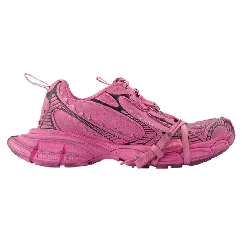 Sparkly Rhinestone - Embellished Women's Sneakers for a Glamorous and Eye - Catching Look3xl Sneakers - Balenciaga - Synthetic - Pink Sparkly Rhinestone - Embellished Women's Sneakers for a Glamorous and Eye - Catching Look3xl Sneakers - Balenciaga - Synthetic - Pink
