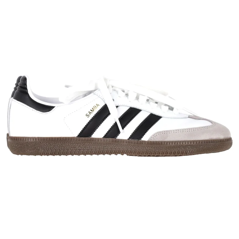Women's Sneakers with Heel - Stabilizing Technology for Better Balance During RunningAdidas Samba OG Sneakers in White Leather Women's Sneakers with Heel - Stabilizing Technology for Better Balance During RunningAdidas Samba OG Sneakers in White Leather
