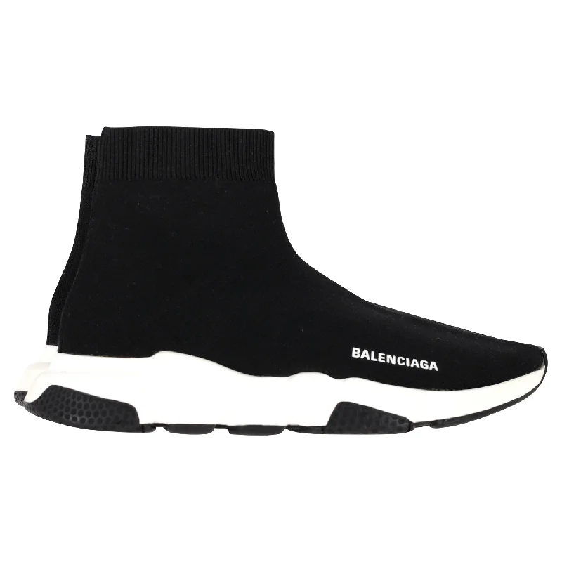 Retro - Style Women's Sneakers in Pastel Colors for a Nostalgic and Fashionable VibeBalenciaga Speed Sneakers in Black Polyester