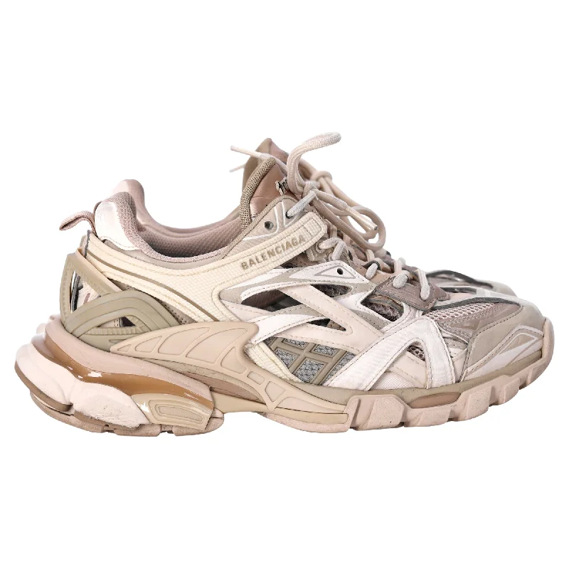 Low - Top Women's Tennis Sneakers in Bright Neon for a Pop of Color on the CourtBalenciaga Track.2 Sneakers in Beige Polyurethane Low - Top Women's Tennis Sneakers in Bright Neon for a Pop of Color on the CourtBalenciaga Track.2 Sneakers in Beige Polyurethane