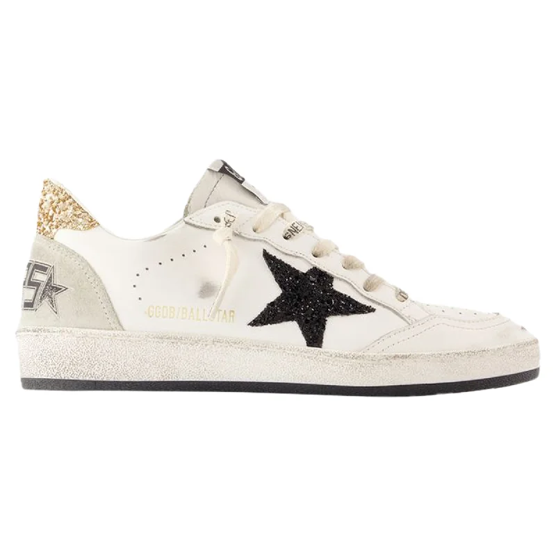 Lace - Up Women's Athletic Sneakers with Shock - Absorbing Midsoles for Intense WorkoutsBallstar Sneakers - Golden Goose Deluxe Brand - Leather - White Lace - Up Women's Athletic Sneakers with Shock - Absorbing Midsoles for Intense WorkoutsBallstar Sneakers - Golden Goose Deluxe Brand - Leather - White
