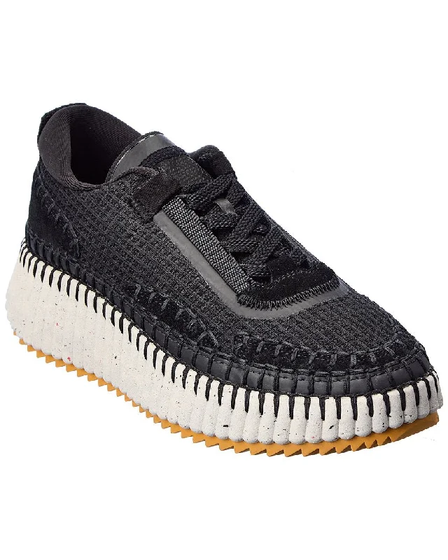 Foldable Women's Travel Sneakers for Compact Storage in LuggageChloé Nama Sneaker