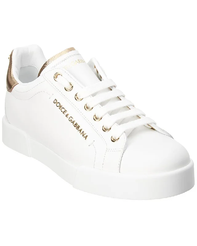Smart - Tech Women's Sneakers with Fitness Tracking Features for Active Lifestyle EnthusiastsDolce & Gabbana Portofino Leather Sneaker Smart - Tech Women's Sneakers with Fitness Tracking Features for Active Lifestyle EnthusiastsDolce & Gabbana Portofino Leather Sneaker