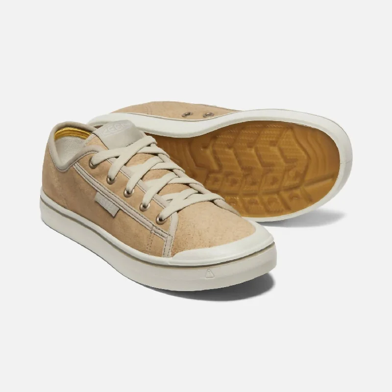Water - Resistant Women's Hiking Sneakers with Traction Outsoles for Outdoor AdventuresElsa Harvest Leather Sneaker In Beige/silver Birch Water - Resistant Women's Hiking Sneakers with Traction Outsoles for Outdoor AdventuresElsa Harvest Leather Sneaker In Beige/silver Birch