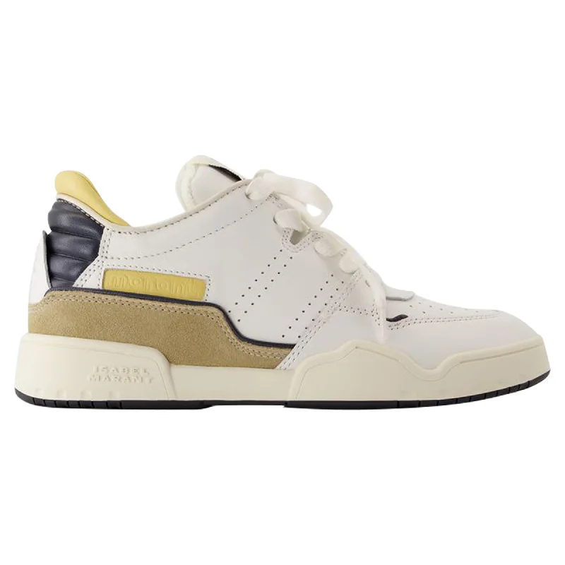 Slip - On Women's Canvas Sneakers in Navy for Easy and Effortless WearEmree Sneakers - Isabel Marant - Leather - Yellow Slip - On Women's Canvas Sneakers in Navy for Easy and Effortless WearEmree Sneakers - Isabel Marant - Leather - Yellow