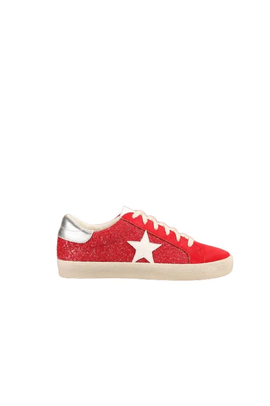 Women's Sneakers with Adjustable Straps for a Customized Fit During High - Impact ExercisesFireball Sneakers In Red Women's Sneakers with Adjustable Straps for a Customized Fit During High - Impact ExercisesFireball Sneakers In Red