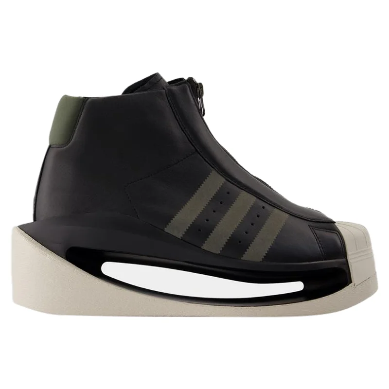 Women's Sneakers with Adjustable Straps for a Customized Fit During High - Impact ExercisesGendo Pro Sneakers - Y-3 - Leather - Black Women's Sneakers with Adjustable Straps for a Customized Fit During High - Impact ExercisesGendo Pro Sneakers - Y-3 - Leather - Black