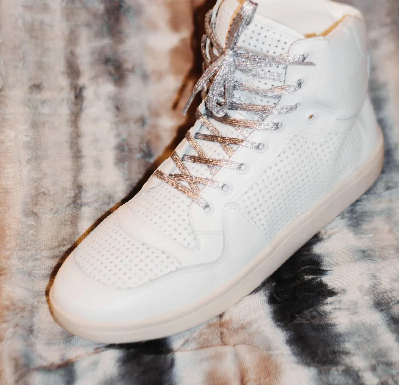 Lace - Up Women's Athletic Sneakers with Shock - Absorbing Midsoles for Intense WorkoutsGirl Crush High Top Sneaker In Fawn Lace - Up Women's Athletic Sneakers with Shock - Absorbing Midsoles for Intense WorkoutsGirl Crush High Top Sneaker In Fawn