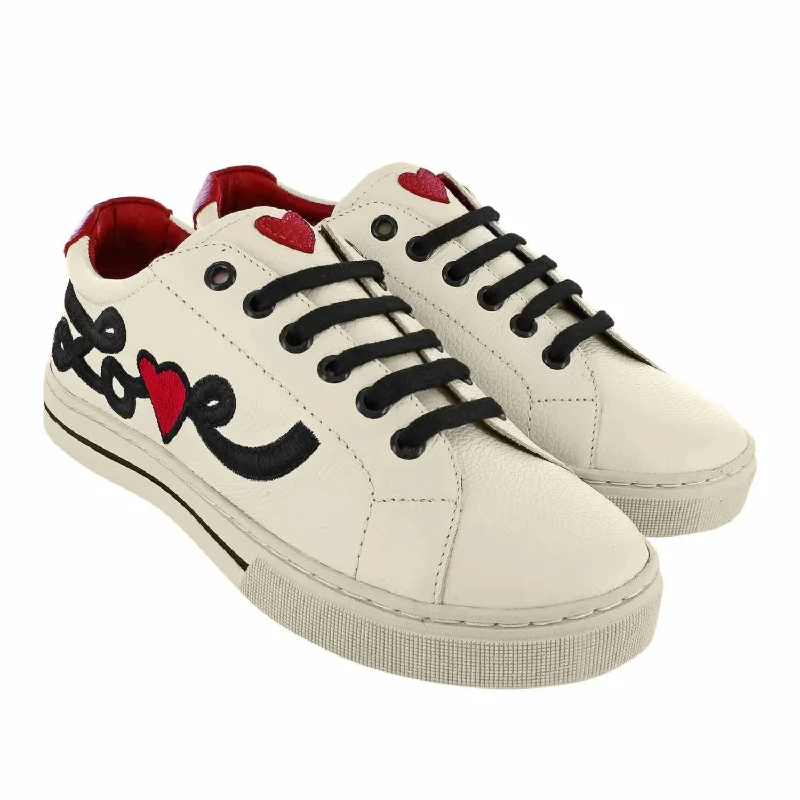 Lightweight Knit Women's Sneakers with Arch Support for All - Day ComfortLove Me Sneakers In White Lightweight Knit Women's Sneakers with Arch Support for All - Day ComfortLove Me Sneakers In White
