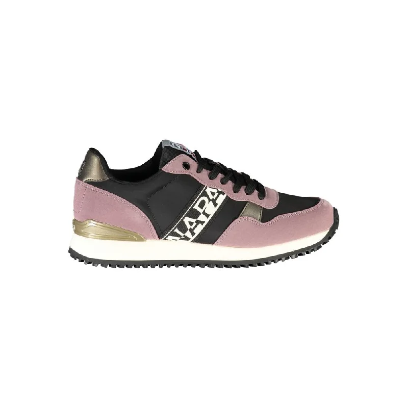Water - Resistant Women's Hiking Sneakers with Traction Outsoles for Outdoor AdventuresNapapijri Contrast Lace-up Women's Sneakers Water - Resistant Women's Hiking Sneakers with Traction Outsoles for Outdoor AdventuresNapapijri Contrast Lace-up Women's Sneakers