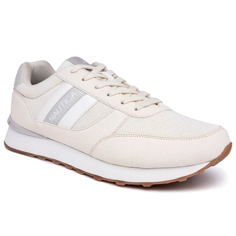Lightweight Knit Women's Sneakers with Arch Support for All - Day ComfortNautica Logo Lace-Up Sneaker Lightweight Knit Women's Sneakers with Arch Support for All - Day ComfortNautica Logo Lace-Up Sneaker
