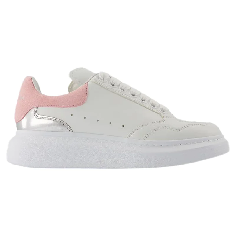 Smart - Tech Women's Sneakers with Fitness Tracking Features for Active Lifestyle EnthusiastsOversized Sneakers - Alexander McQueen - Leather - White/Pink Smart - Tech Women's Sneakers with Fitness Tracking Features for Active Lifestyle EnthusiastsOversized Sneakers - Alexander McQueen - Leather - White/Pink